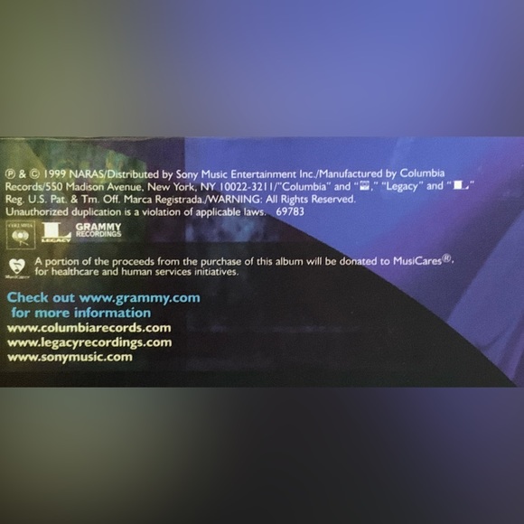 1999’s Ultimate Grammy Awards 4 CD Long Box Set & Book - Picture 5 of 9